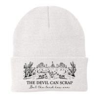 The Devil Can Scrap But The Lord Has Won Western Beanie
