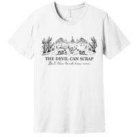 The Devil Can Scrap But The Lord Has Won Western Premium T-Shirt