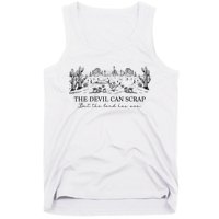 The Devil Can Scrap But The Lord Has Won Western Tank Top