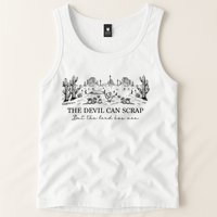 The Devil Can Scrap But The Lord Has Won Western Tank Top