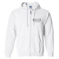 The Devil Can Scrap But The Lord Has Won Western Full Zip Hoodie