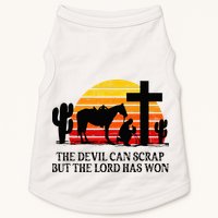 The Devil Can Scrap But The Lord Has Won Doggie Tank
