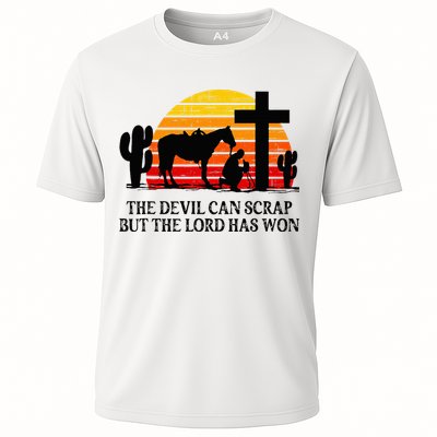 The Devil Can Scrap But The Lord Has Won Performance Shirt