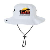 The Devil Can Scrap But The Lord Has Won Bucket Hat