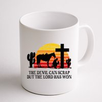 The Devil Can Scrap But The Lord Has Won Mug