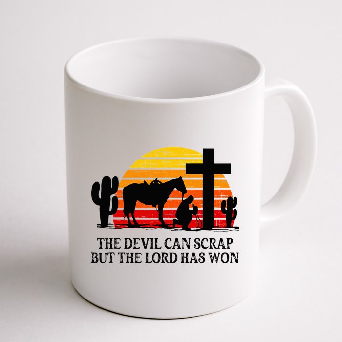 The Devil Can Scrap But The Lord Has Won Mug
