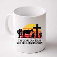 The Devil Can Scrap But The Lord Has Won Mug