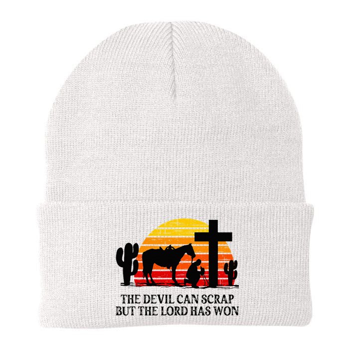 The Devil Can Scrap But The Lord Has Won Beanie