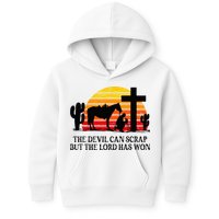 The Devil Can Scrap But The Lord Has Won Kids Hoodie