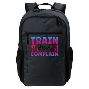 Train Don't Complain Dog Trainer Dog Training Gift Daily Commute Backpack