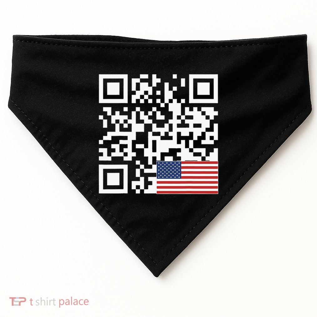 Trump Dancing Code USA-Made Doggie Bandana