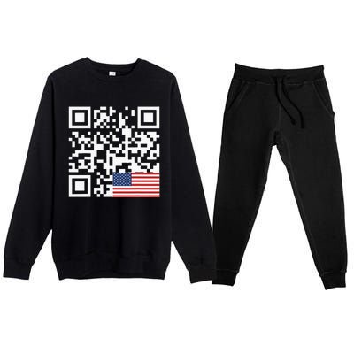 Trump Dancing Code Premium Crewneck Sweatsuit Set