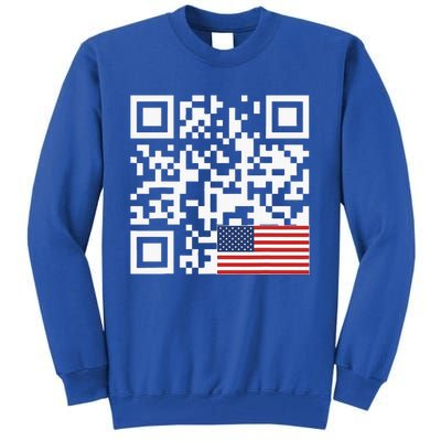 Trump Dancing Code Tall Sweatshirt