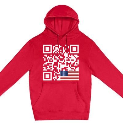 Trump Dancing Code Premium Pullover Hoodie