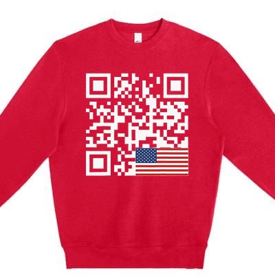 Trump Dancing Code Premium Crewneck Sweatshirt