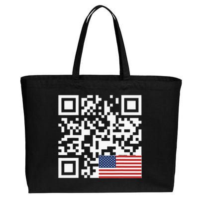 Trump Dancing Code Cotton Canvas Jumbo Tote