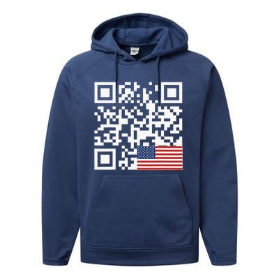 Trump Dancing Code Performance Fleece Hoodie