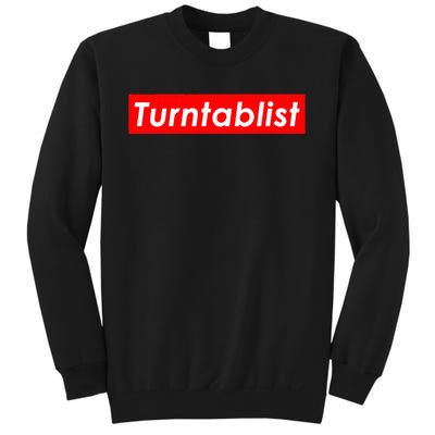 Turntablist Dj Costume For Vinyl Record Club Edm Music Dj Sweatshirt