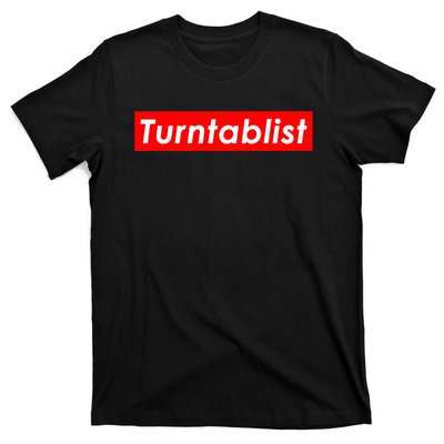 Turntablist Dj Costume For Vinyl Record Club Edm Music Dj T-Shirt