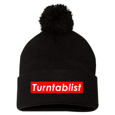 Turntablist Dj Costume For Vinyl Record Club Edm Music Dj Pom Pom 12in Knit Beanie