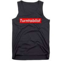 Turntablist Dj Costume For Vinyl Record Club Edm Music Dj Tank Top