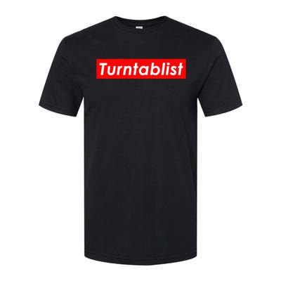 Turntablist Dj Costume For Vinyl Record Club Edm Music Dj Softstyle CVC T-Shirt