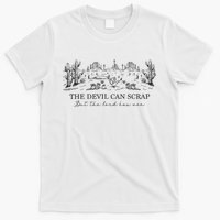 The Devil Can Scrap But The Lord Has Won Western T-Shirt