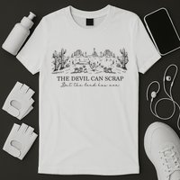 The Devil Can Scrap But The Lord Has Won Western T-Shirt
