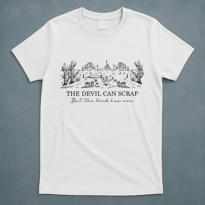 The Devil Can Scrap But The Lord Has Won Western T-Shirt