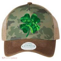 Tie Dye Clover St Patrick's Day Legacy Tie Dye Trucker Hat