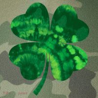 Tie Dye Clover St Patrick's Day Legacy Tie Dye Trucker Hat