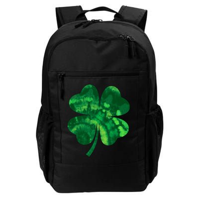 Tie Dye Clover St Patrick's Day Backpack