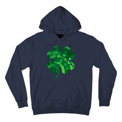 Tie Dye Clover St Patrick's Day Tall Hoodie