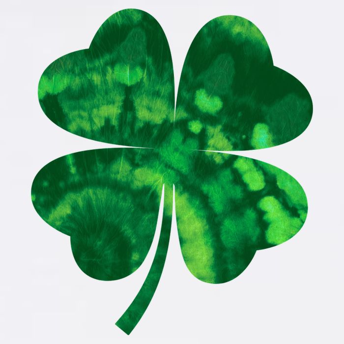 Tie Dye Clover St Patrick's Day Cool Comfort Performance Bucket Hat