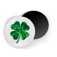 Tie Dye Clover St Patrick's Day Magnet