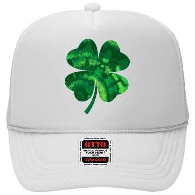 Tie Dye Clover St Patrick's Day Trucker Hat