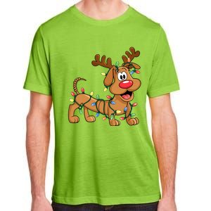 Toy Dog Christmas Matching Family Slinky Adult ChromaSoft Performance T-Shirt