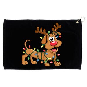 Toy Dog Christmas Matching Family Slinky Grommeted Golf Towel