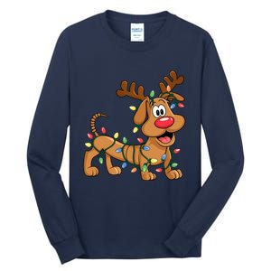 Toy Dog Christmas Matching Family Slinky Tall Long Sleeve T-Shirt