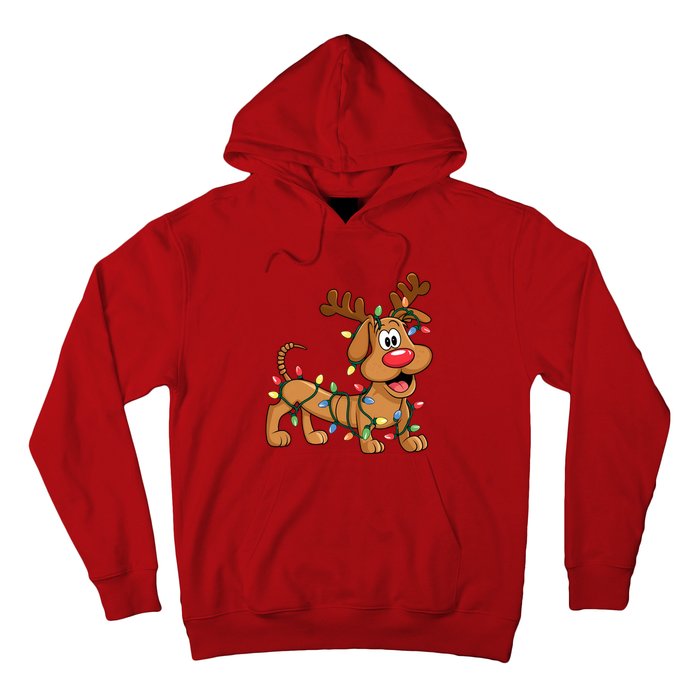 Toy Dog Christmas Matching Family Slinky Hoodie