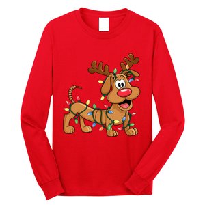 Toy Dog Christmas Matching Family Slinky Long Sleeve Shirt