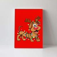 Toy Dog Christmas Matching Family Slinky Canvas