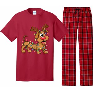 Toy Dog Christmas Matching Family Slinky Pajama Set