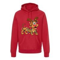 Toy Dog Christmas Matching Family Slinky Premium Hoodie