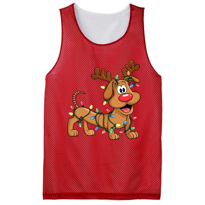 Toy Dog Christmas Matching Family Slinky Mesh Reversible Basketball Jersey Tank