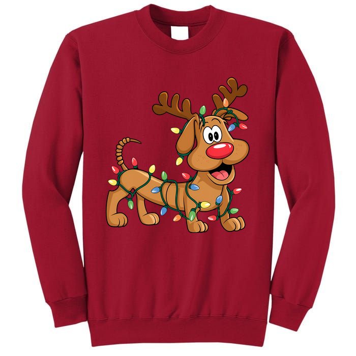 Toy Dog Christmas Matching Family Slinky Tall Sweatshirt