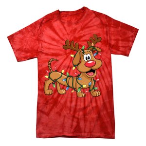 Toy Dog Christmas Matching Family Slinky Tie-Dye T-Shirt