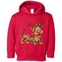 Toy Dog Christmas Matching Family Slinky Toddler Hoodie