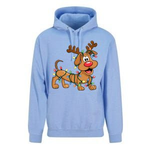 Toy Dog Christmas Matching Family Slinky Unisex Surf Hoodie