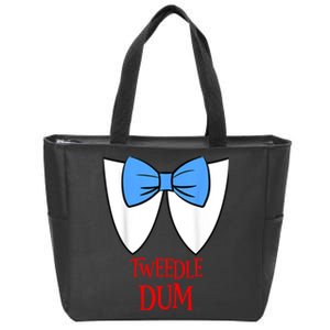 Tweedle Dum Costume Halloween Fairytale Character Zip Tote Bag